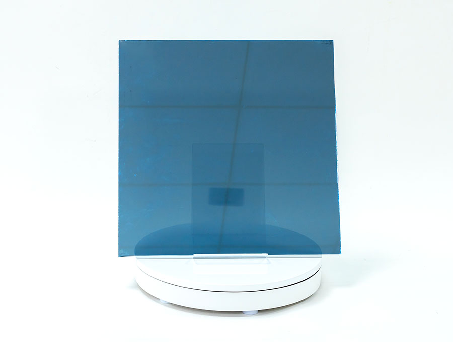 3.5mm-12mm dark Blue Reflective glass