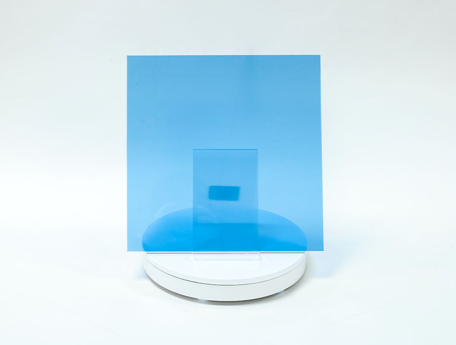 3mm-12mm Blue Tinted/color glass